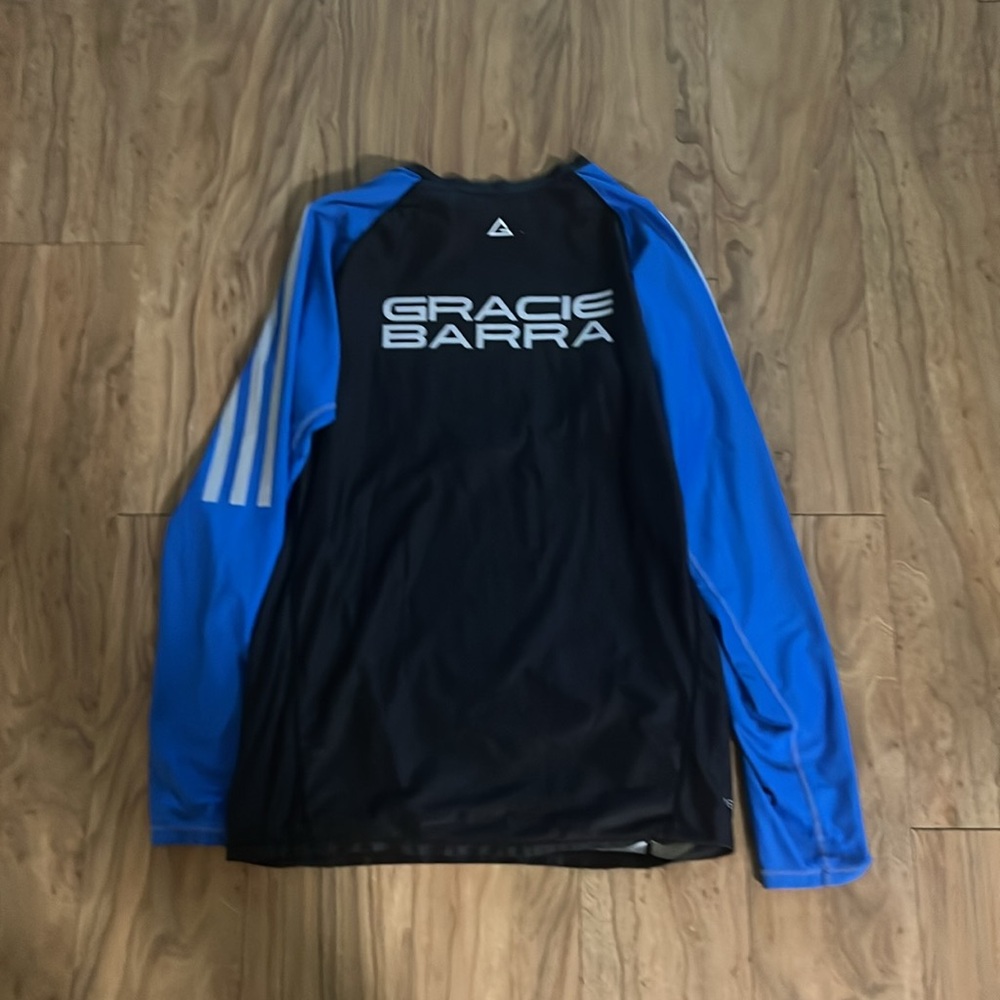 Gracie Barra Adidas 2XL rash-guard Mens
